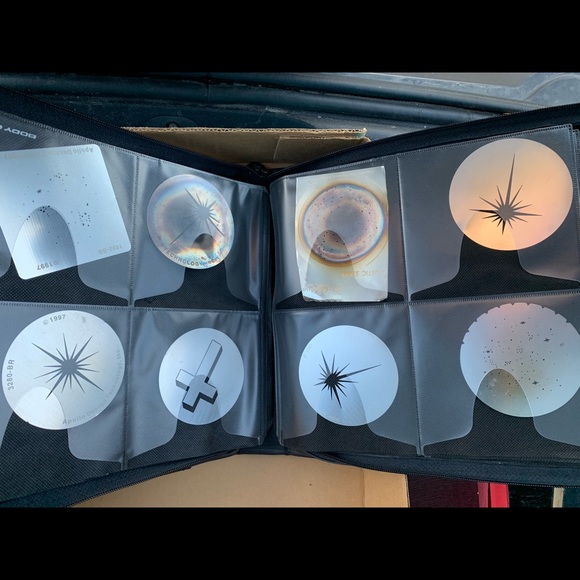 Gobos steel light scenes for Christmas, star scenes - Picture 4 of 10